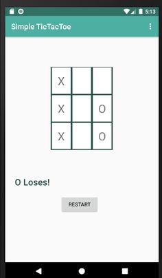 Simple Tic Tac Toe - Screenshot 1