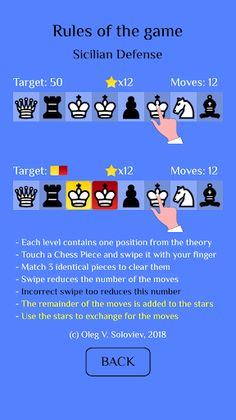 Chess Match-3: Sicilian - Screenshot 3