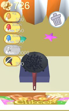 Popcorn clicker - Screenshot 2