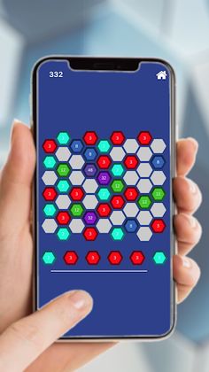 Hex 2048 - Merge to survive! - Screenshot 1