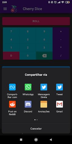 Cherry Dice - Dice Roller - Screenshot 4
