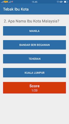 Tebak Ibu Kota - Screenshot 2