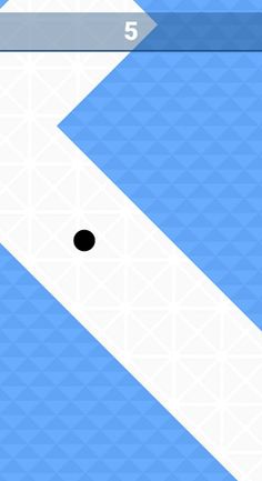 ZigZag Dash - Blue Edition - Screenshot 2