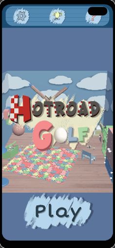 Hot Road Golf - Screenshot 2
