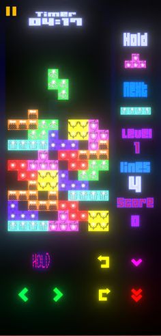 Tetris Glow - Screenshot 4