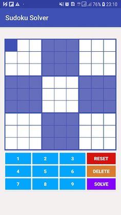 Sudoku Solver - Screenshot 1