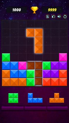 Block Puzzle Brick Gems Classi - Screenshot 2