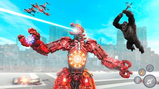 Gorilla Robot Car: Robot Games - Screenshot 2