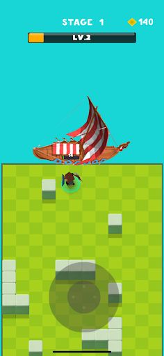 Axe Strike mobile flying fight - Screenshot 4