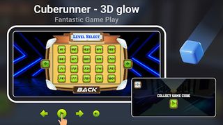 Cube Runner 3D Glow - Screenshot 1