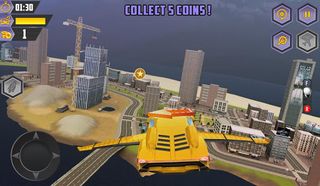 Flying Racing Car Games - Screenshot 2