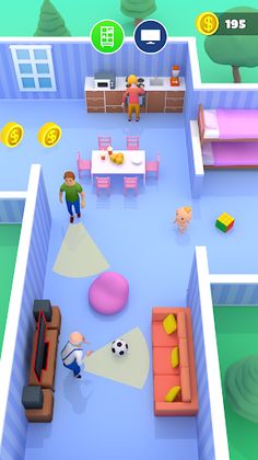 Baby Escape : Crazy Run - Screenshot 2