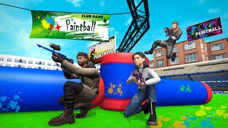 Paintball Gun Shooting Game - Screenshot 1