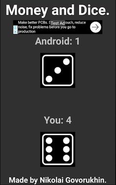 Money and Dice - Screenshot 2