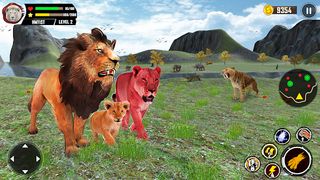 Lion Family Simulator 3d Games - Screenshot 3