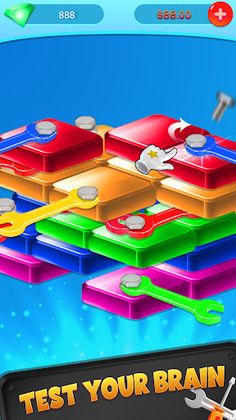 Wrench Nuts and Bolts Puzzle - Screenshot 2