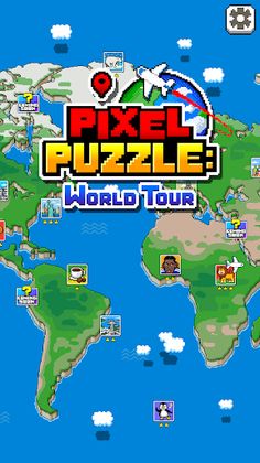 Pixel Puzzle: World Tour - Screenshot 1