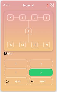 Missing Node - Math Game - Screenshot 2