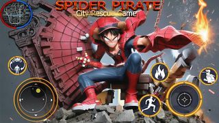 Rope Hero: Spider Pirate - Screenshot 1