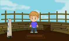 Boy Helicopter Escape - Screenshot 2