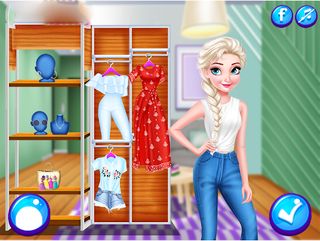 العاب بنات ارتداء ملابس ومكياج - Screenshot 1