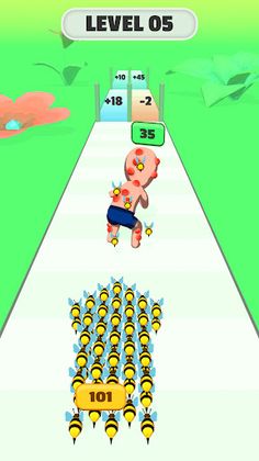 Bee Run - Screenshot 3