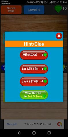 Scrambled Words - Word Game - Screenshot 4