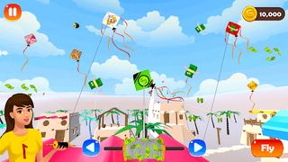 Money Kite Fly 3D: Patang Game - Screenshot 3