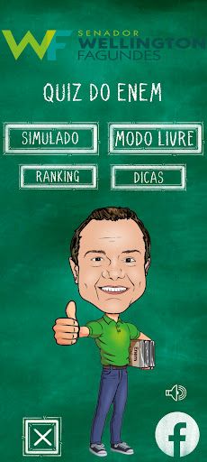 Quiz Enem Wellington Fagundes - Screenshot 1