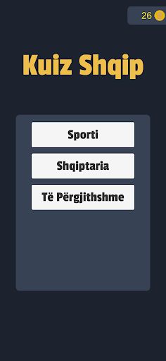 Kuiz Shqip - Screenshot 1
