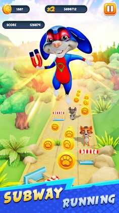 Super Hero Dash Subway Runner - Screenshot 3