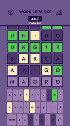 Word Let's Go - Desafío diario - Screenshot 1