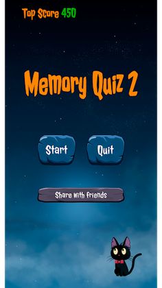 Memory Quiz 2 - Screenshot 1