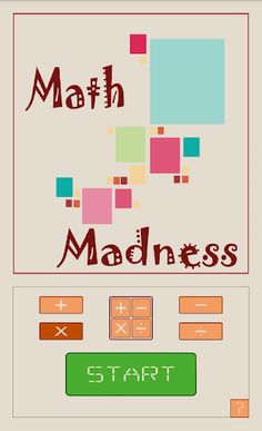 Math Game - Math Madness - Screenshot 1