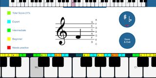 Keybo Music Note Trainer - Screenshot 1