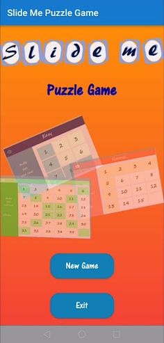 Slide Me Puzzle Game - Screenshot 1