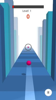 런닝볼 - 무제한 블록 피하기 게임 - Screenshot 3