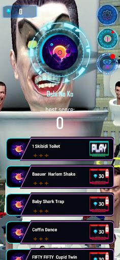 Skibidi Toilet Tiles Hop - Screenshot 1