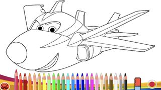 Super Fly Wings Coloring Game - Screenshot 1
