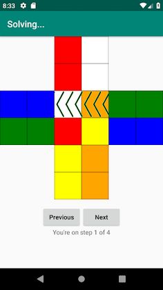 2x2 Pocket Cube Solver 2023 - Screenshot 3