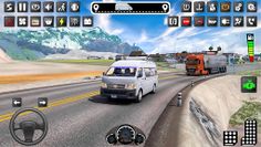 Dubai Van Simulator Car Game - Screenshot 4