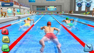 Aqua swimming pool racing 3D - Screenshot 3