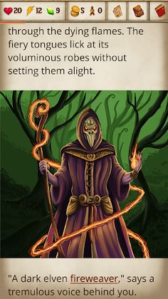 Game of the Gods (Text RPG) - Screenshot 1