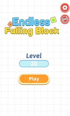 Endless Falling Block - Screenshot 1