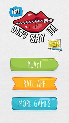 Don't Say It! Free Party Game - Screenshot 1