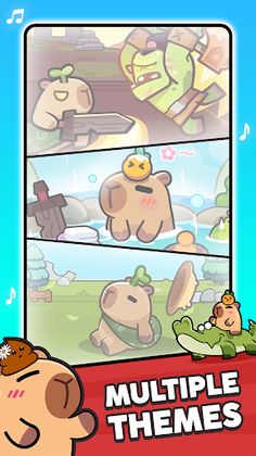 Capybara Piano Box Cute Music - Screenshot 4