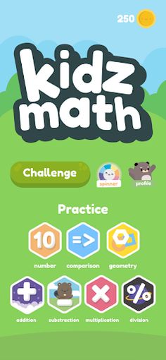 Kidz Math: Quiz game for Kids - Screenshot 1