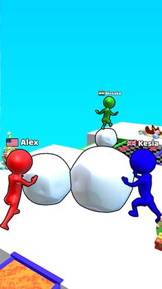 Snow Race 3D™: Fun Racing - Screenshot 2