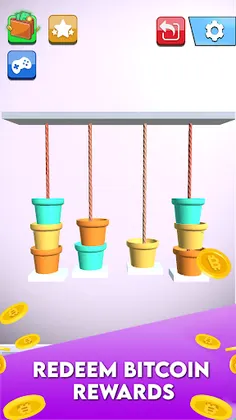 Sort by Rope - Earn Real BTC - Screenshot 3