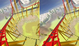 VR roller coaster - Screenshot 2